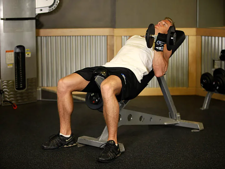 Incline Dumbbell Curl