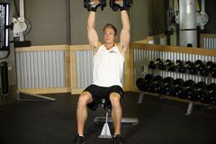 Seated Dumbbell Shoulder Press