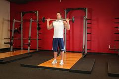 Standing Barbell Overhead Press